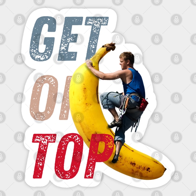 Rock Climbing - Absurd Montage - Inspiration & Motivation Sticker by TuncGK